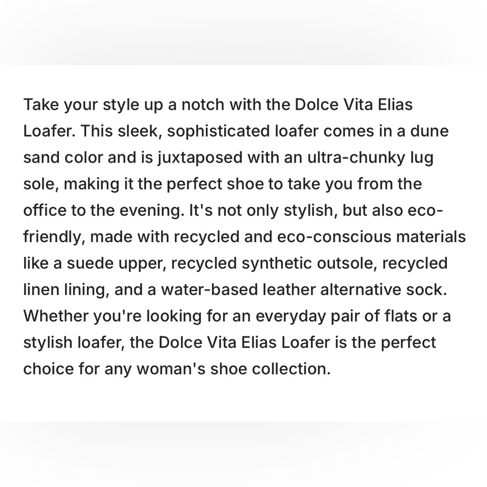 Dolce Vita Elias Suede Dune Women’s Loafers Size 6.5 - Picture 7 of 7
